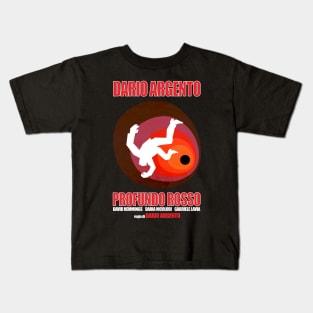 Dario Argento Deep Red Design Kids T-Shirt